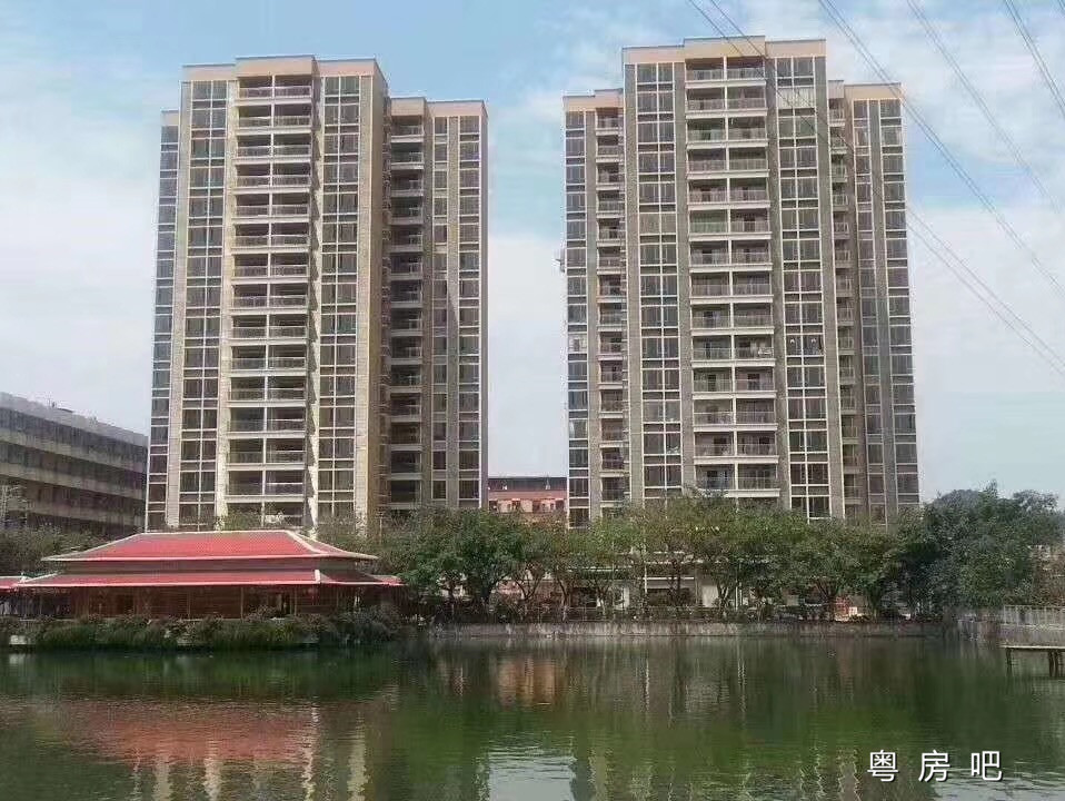 东莞长安4栋《湖畔家园》大型花园统建楼 飘窗大阳台