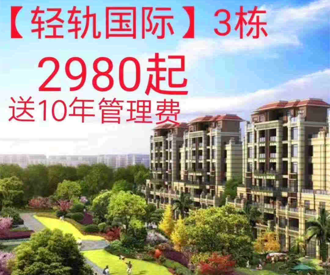 东莞长安厦边轻轨口《轻轨国际》小产权房 户户发绿本 开盘特价2980元起