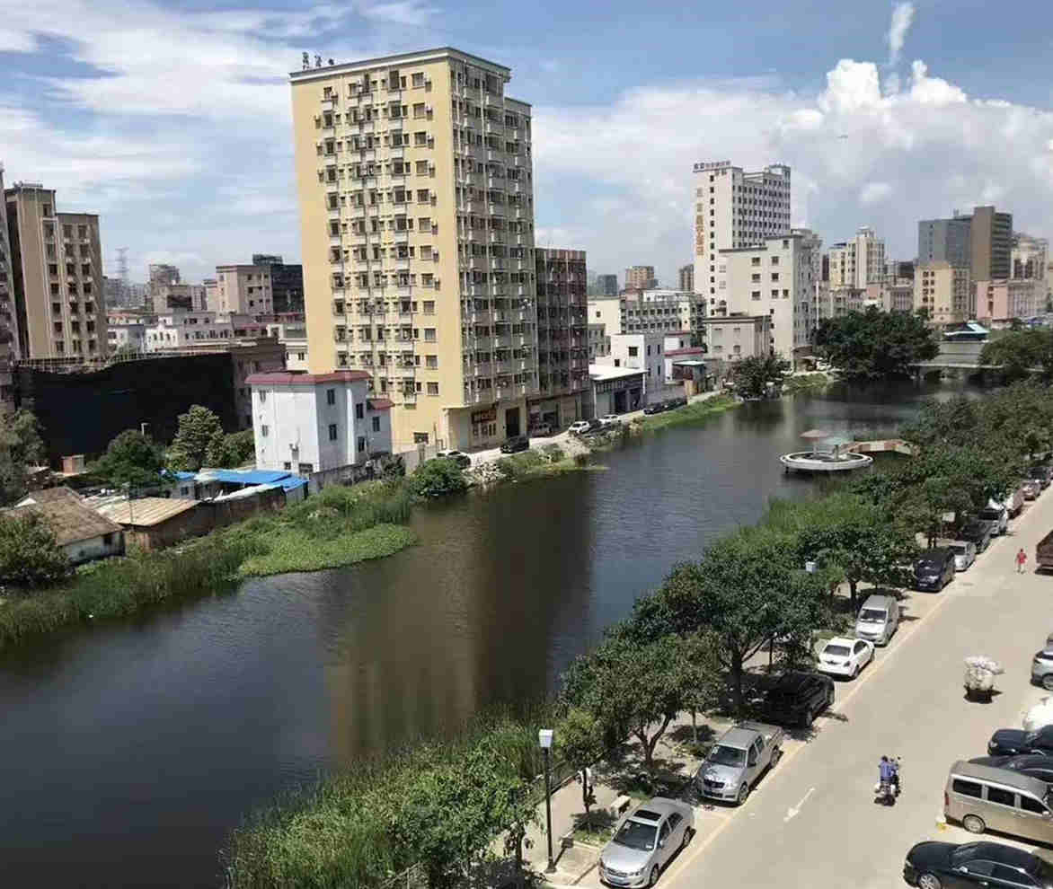 东莞长安沙头《湖景苑》小产权房 一线湖景房，户型方正，停车方便