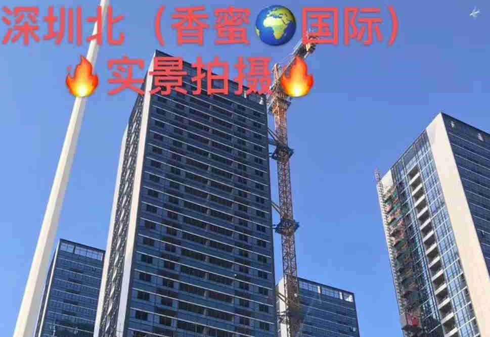 塘厦碧桂园天麓山旁《香蜜国际》5栋大型花园统建楼 带天燃气和停车场 分期8年