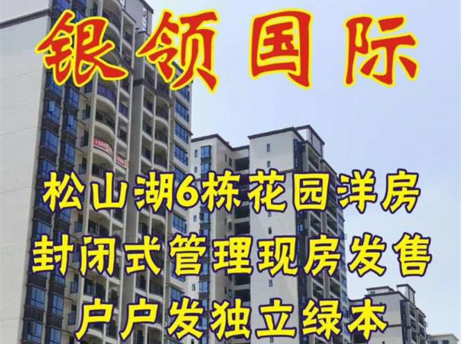 东莞大朗6栋大型村委花园统建楼《银领国际》带停车场和天燃气，村委过户发绿本