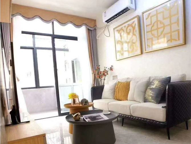 坂田杨美地铁口《坂银名苑》村委盖章，带大型停车场，全部精装修物业，总价29.8万起