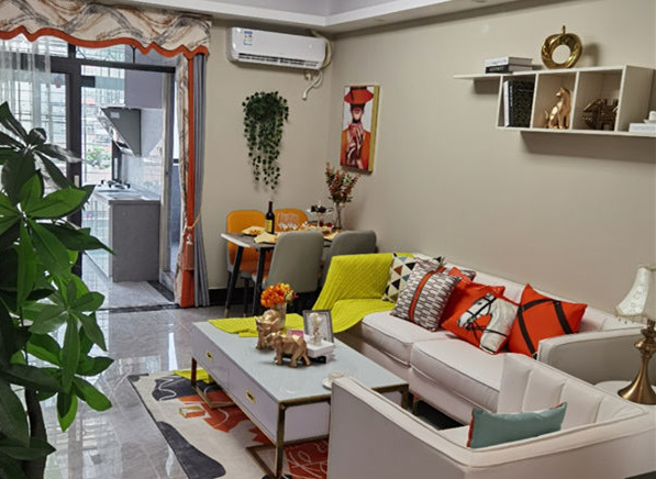 西乡簕竹角小产权房《悦伴山》精装原始户型，天燃气入户，总价69.8万起