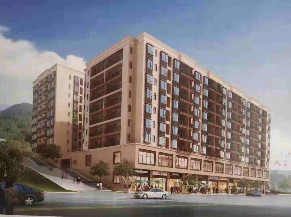 东莞樟木头商业中心区《御景星城》3栋封闭式小产权房，智能物业管理，带大型停车场