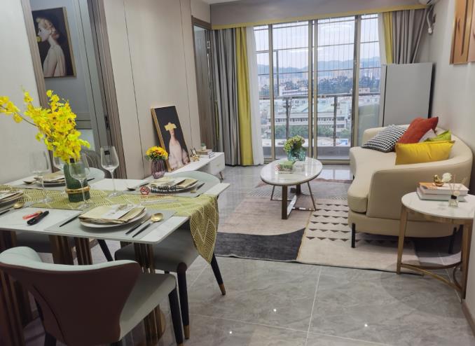 公明下村《地铁家园》原始户型小产权房，双地铁口物业，总价59万起