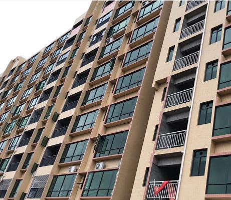 东莞虎门北栅3栋统建楼《滨海湾·金域花园》发绿本   1:1停车场 正规标准户型