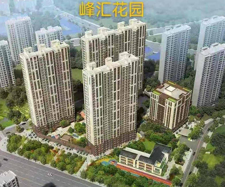 东莞长安涌头十栋大型花园统建楼《峰汇花园》临深 70年产权 自带停车场 使用率85%