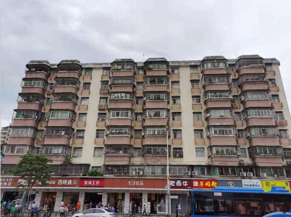 深圳民治地铁口《民治花园》大润发旁带学位小产权房  原始户型，南北通透户户带阳台