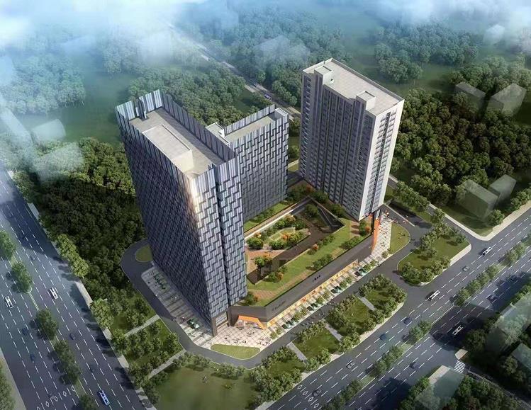 深圳松岗独立红本公寓《智汇时代广场》可落户 户户通燃气带阳台有飘窗  带地下停车场