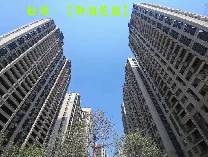 松山湖大朗9栋封闭式花园统建楼《御澜花园》双地铁口 70年产权 颁发绿本带天然气管道 两层停车场和露天停车场