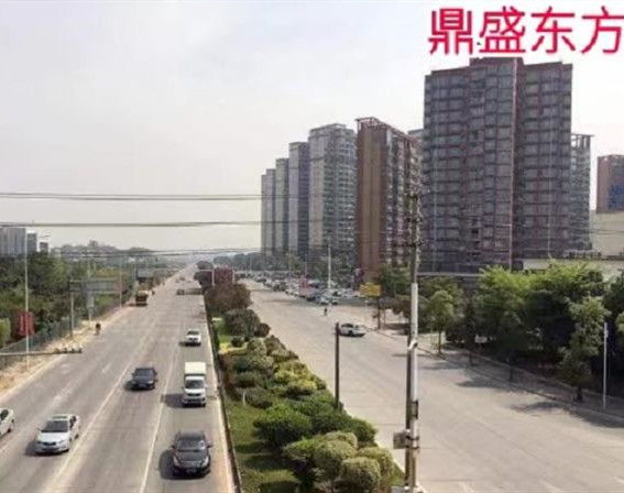 大岭山3栋体育公园旁小产权房《鼎盛东方》地铁口 与商品房为邻 大停车场