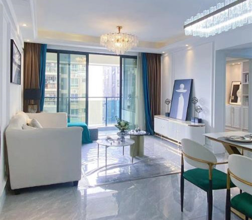 福永3栋统建楼《海洋新城》国际会展中心旁 发绿本 可以落户 双电梯通燃气